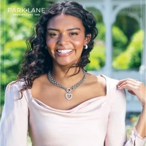 Park Lane Love Struck Silver Necklace excellent Condition